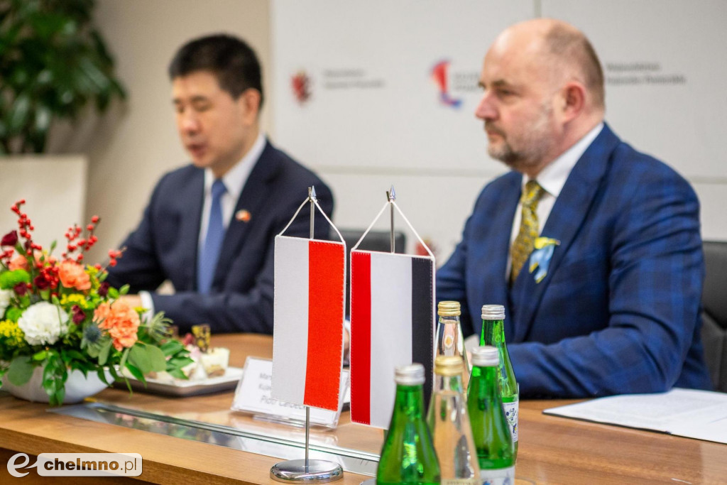Ambasador Chin w Toruniu