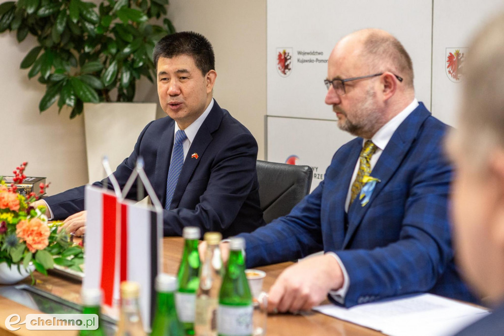 Ambasador Chin w Toruniu