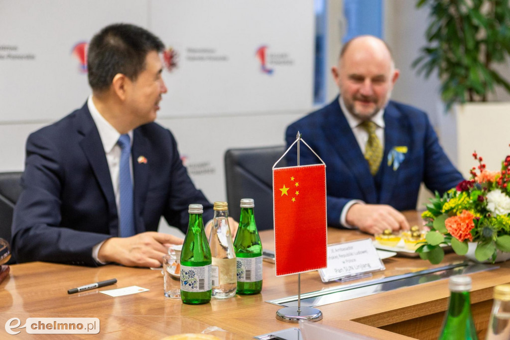 Ambasador Chin w Toruniu