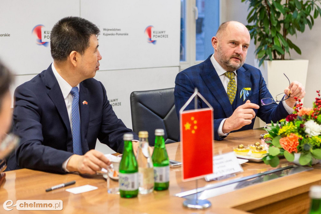 Ambasador Chin w Toruniu