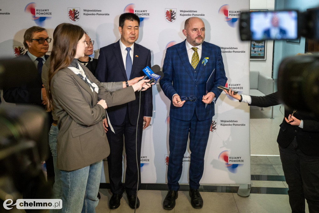 Ambasador Chin w Toruniu