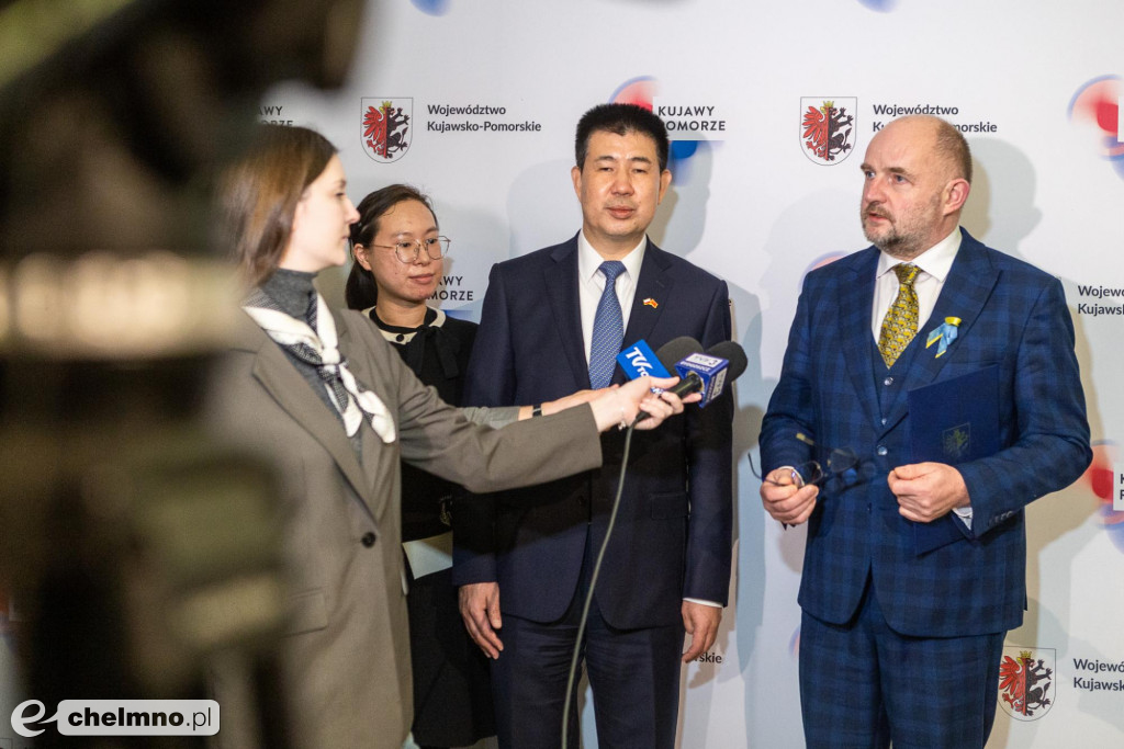 Ambasador Chin w Toruniu