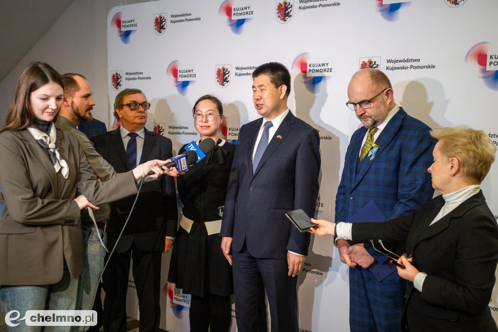 Ambasador Chin w Toruniu