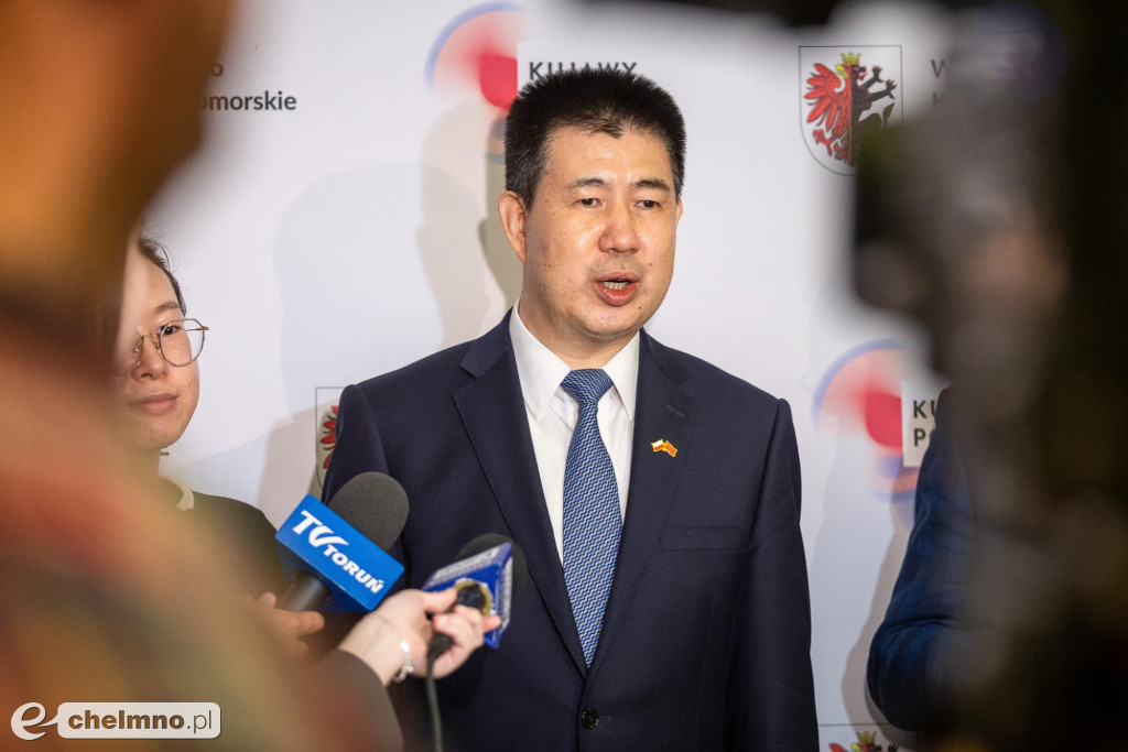Ambasador Chin w Toruniu