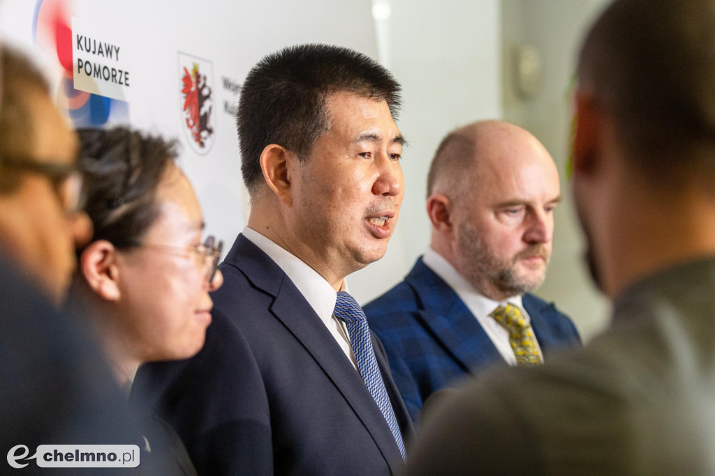 Ambasador Chin w Toruniu