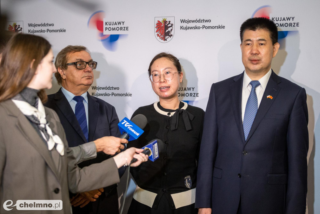 Ambasador Chin w Toruniu