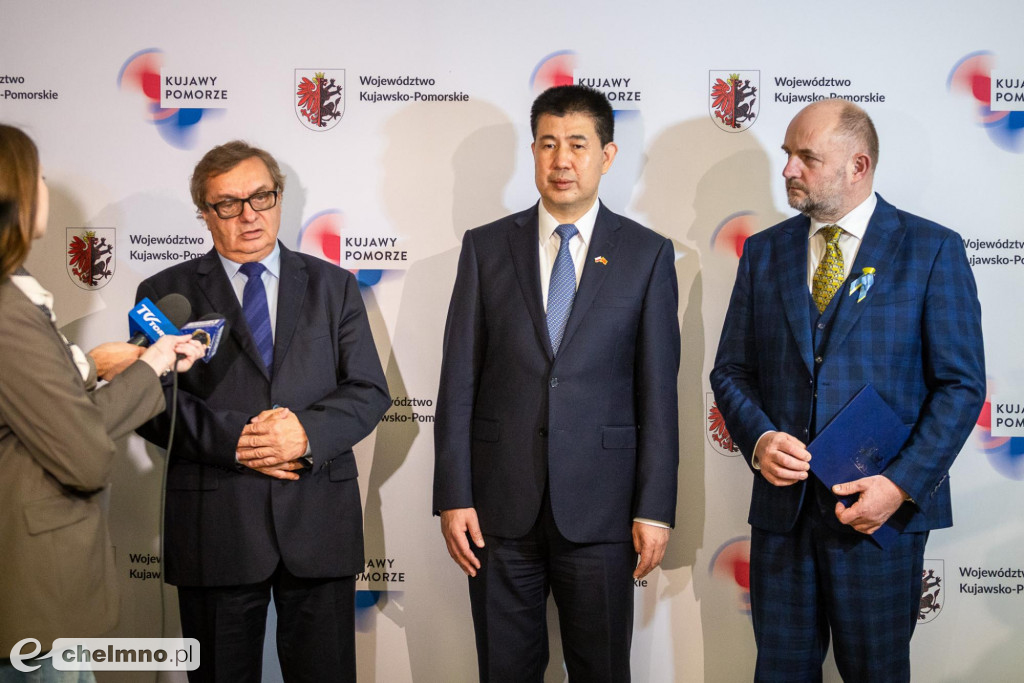 Ambasador Chin w Toruniu
