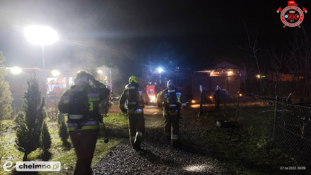 Pożar w Trzebczu Szlacheckim