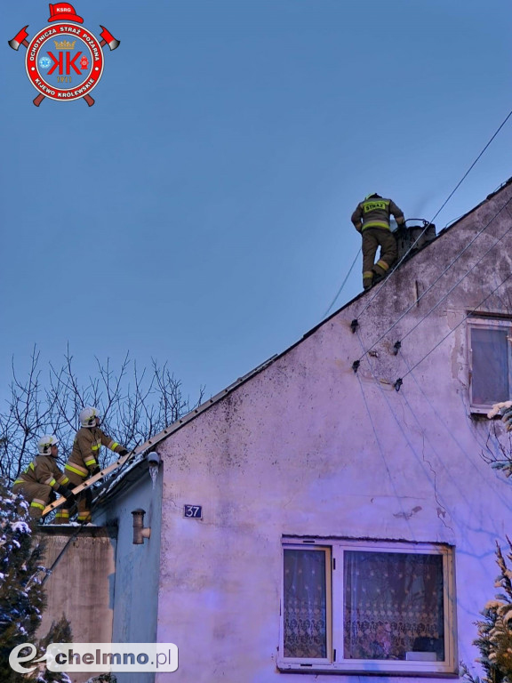 Pożar w Trzebczu Szlacheckim