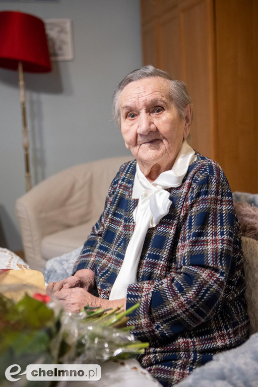 Medal dla 102-letniej mieszkanki powiatu chełmińskiego