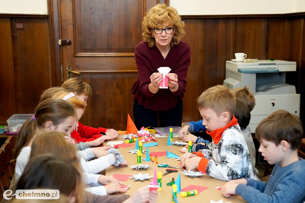 Za nami Mikołajkowe warsztaty origami w Ratuszu