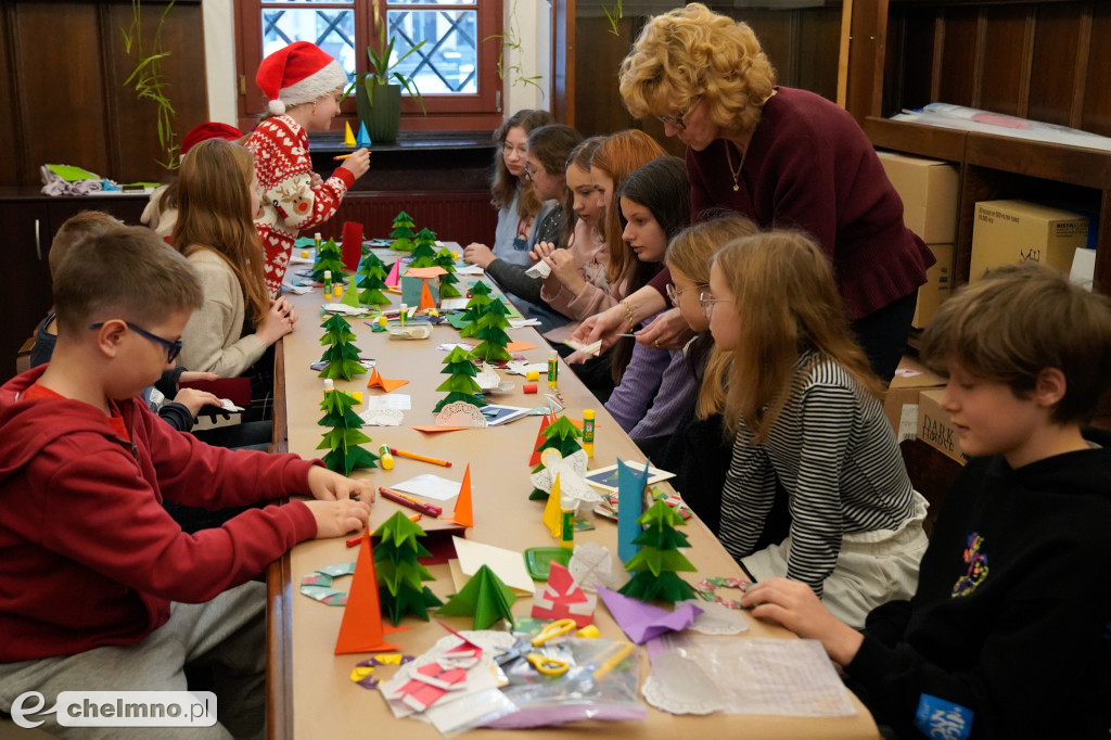 Za nami Mikołajkowe warsztaty origami w Ratuszu