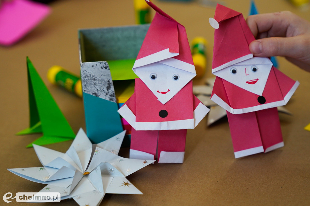 Za nami Mikołajkowe warsztaty origami w Ratuszu