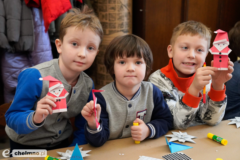 Za nami Mikołajkowe warsztaty origami w Ratuszu