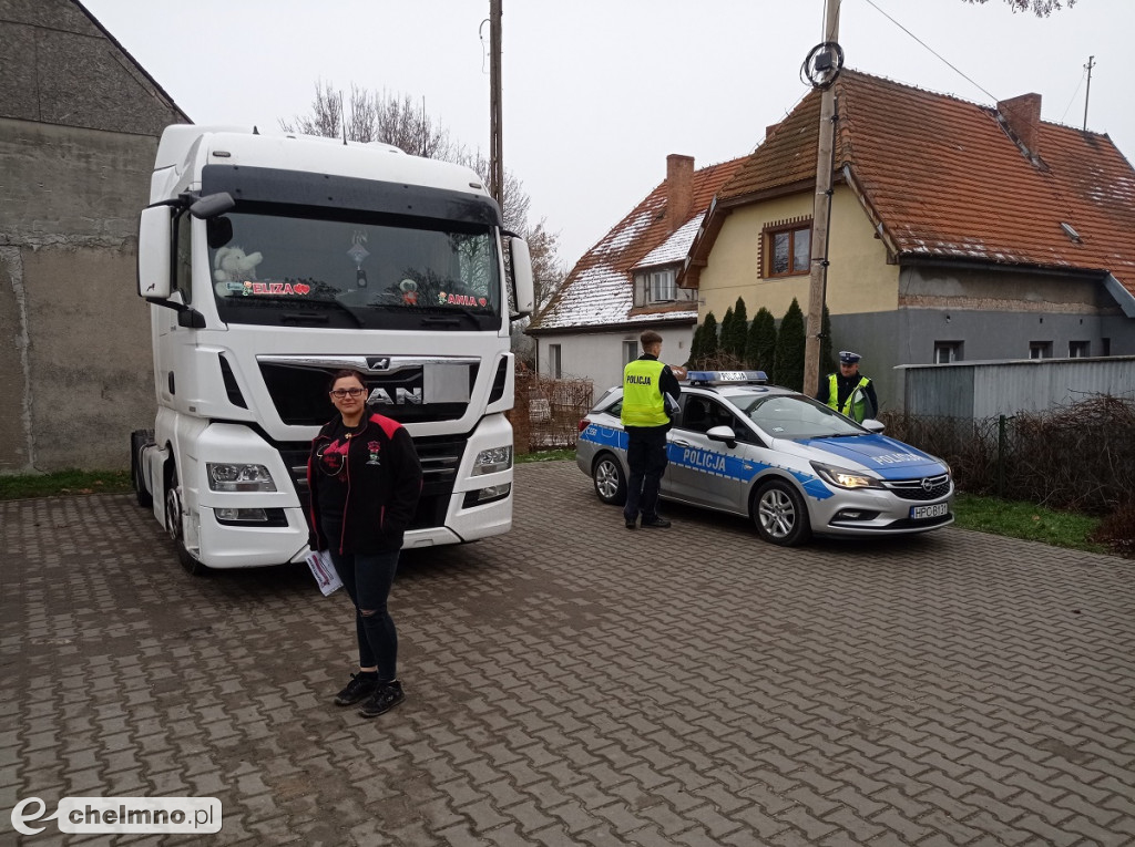 Policjanci i zawodowi kierowcy mówili o bezpieczeństwie na drodze