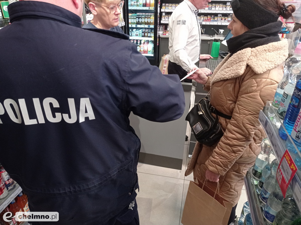 Kontrolowali punkty sprzedaży alkoholu na terenie Chełmna