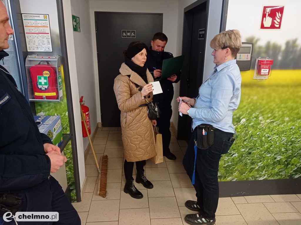 Kontrolowali punkty sprzedaży alkoholu na terenie Chełmna