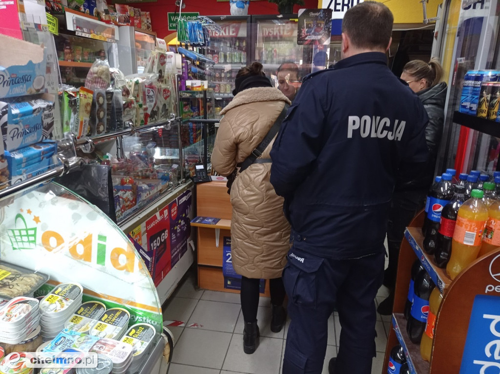 Kontrolowali punkty sprzedaży alkoholu na terenie Chełmna