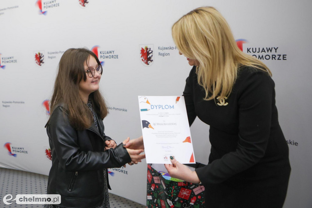 Nagrody dla laureatów konkursów gęsinowych