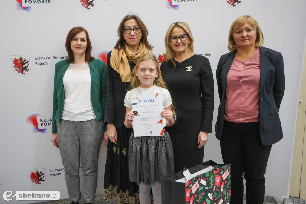 Nagrody dla laureatów konkursów gęsinowych