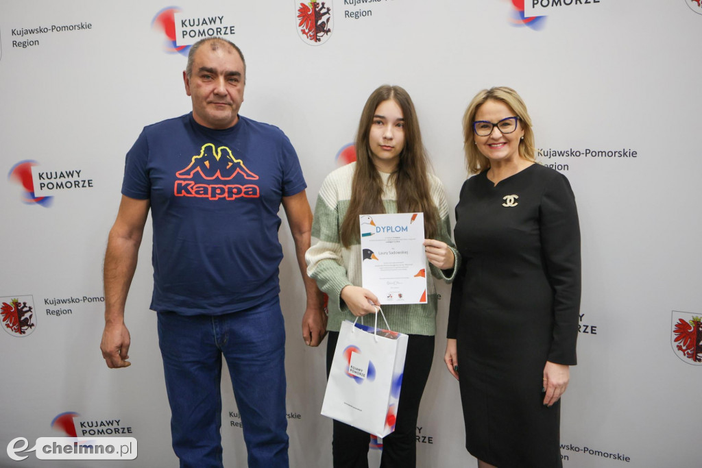 Nagrody dla laureatów konkursów gęsinowych