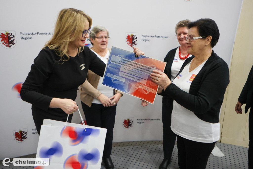 Nagrody dla laureatów konkursów gęsinowych