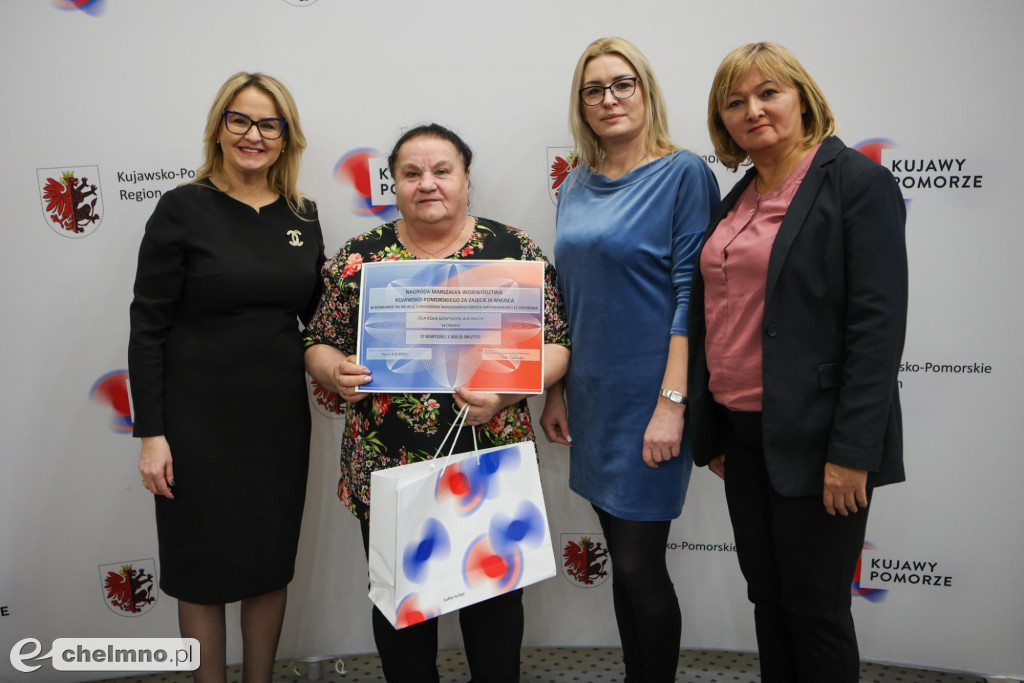 Nagrody dla laureatów konkursów gęsinowych
