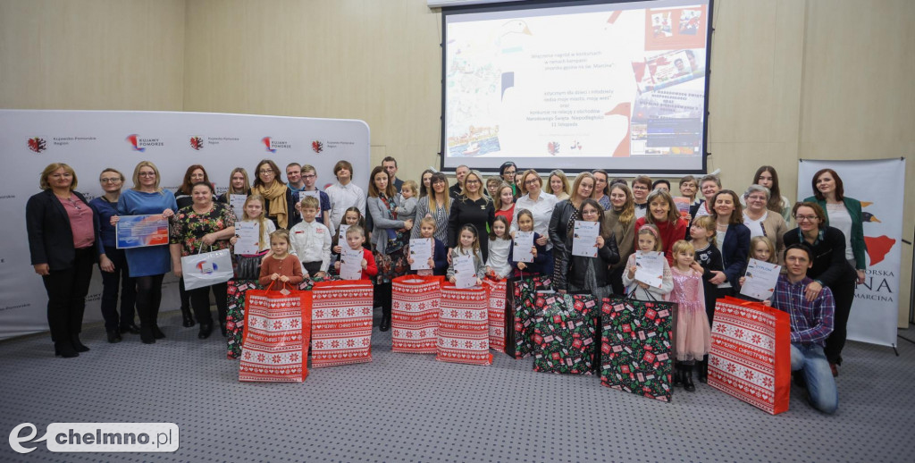 Nagrody dla laureatów konkursów gęsinowych