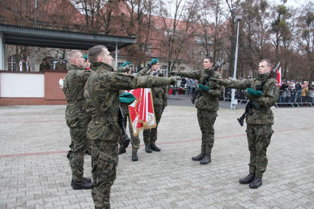 Przysięga dobrowolnej zasadniczej służby wojskowej