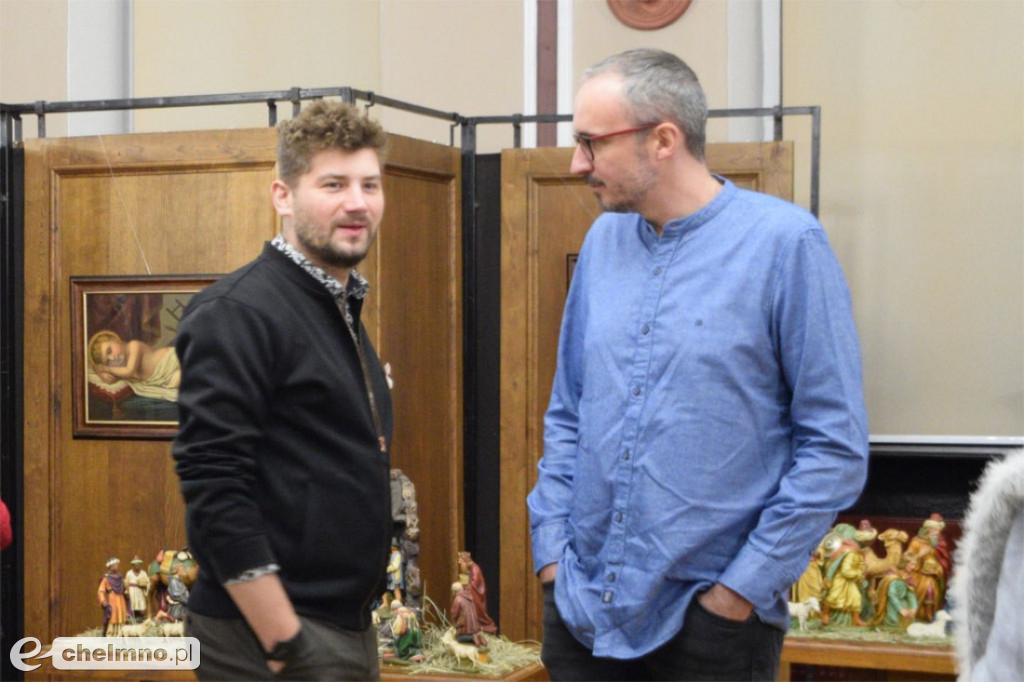 Łukasz Ciemiński zaprezentował swoją kolekcję szopek