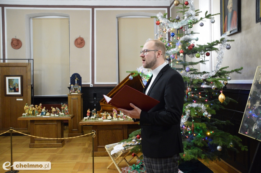 Łukasz Ciemiński zaprezentował swoją kolekcję szopek