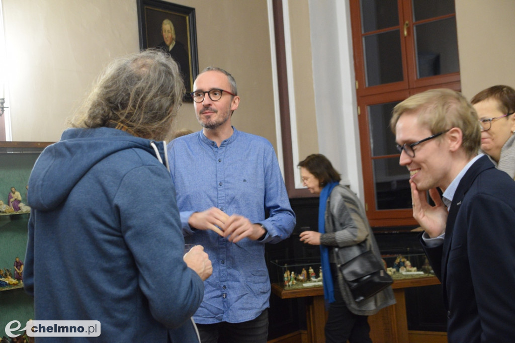Łukasz Ciemiński zaprezentował swoją kolekcję szopek