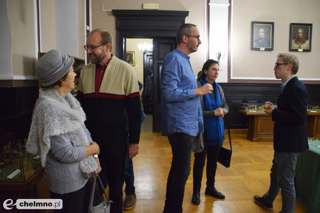 Łukasz Ciemiński zaprezentował swoją kolekcję szopek