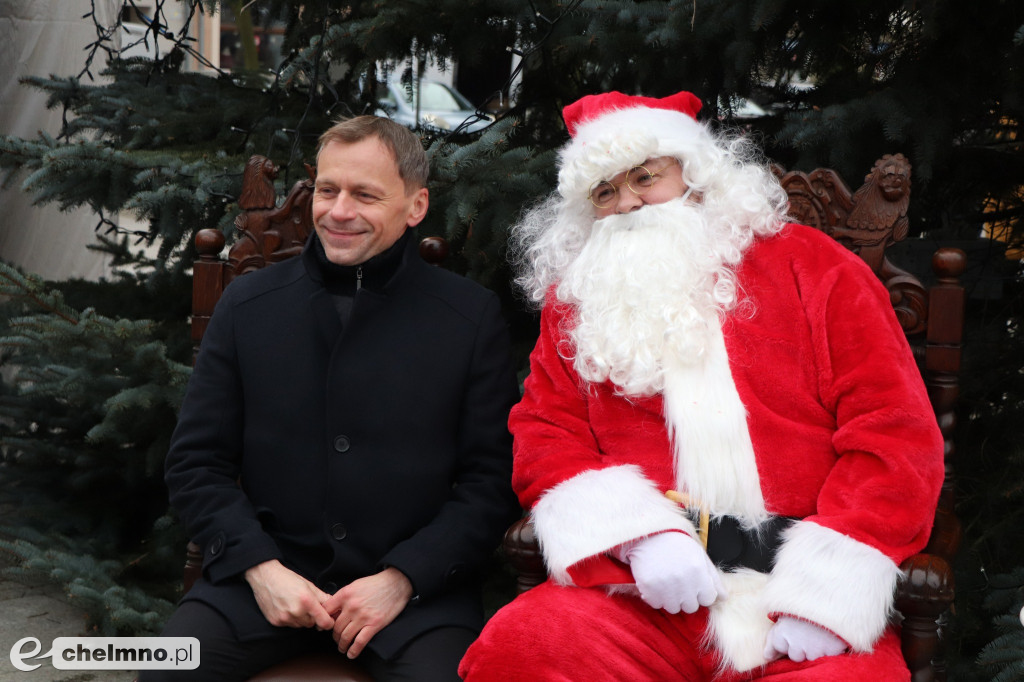 Podziękowania za przygotowanie jarmarku i Wigilii Chełmińskiej