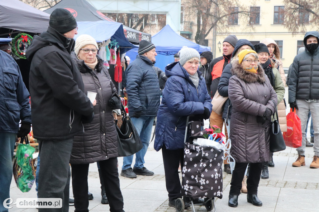 Podziękowania za przygotowanie jarmarku i Wigilii Chełmińskiej