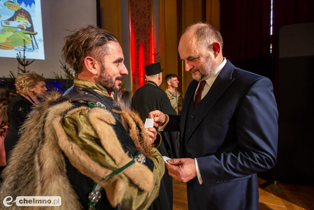 Samorządowcy z naszego powiatu na Spotkaniu Opłatkowym