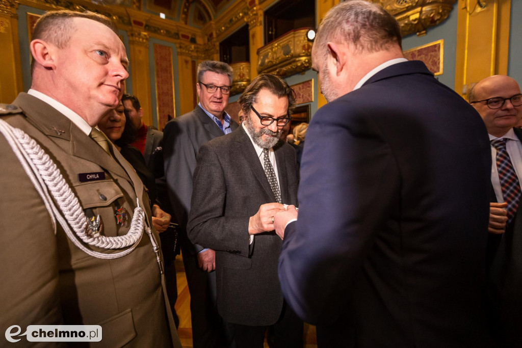 Samorządowcy z naszego powiatu na Spotkaniu Opłatkowym