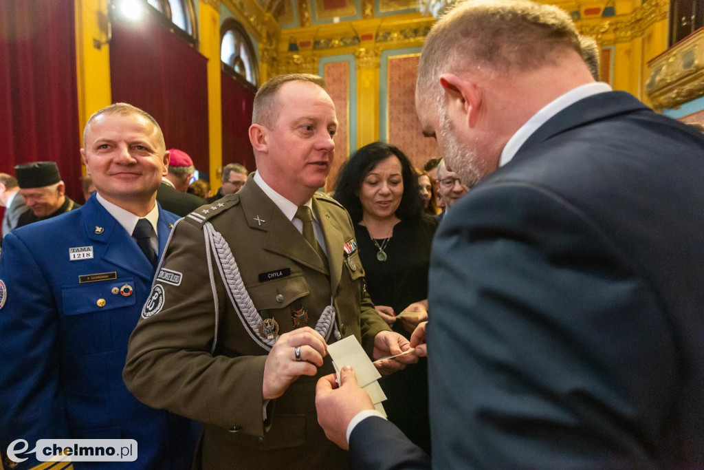 Samorządowcy z naszego powiatu na Spotkaniu Opłatkowym