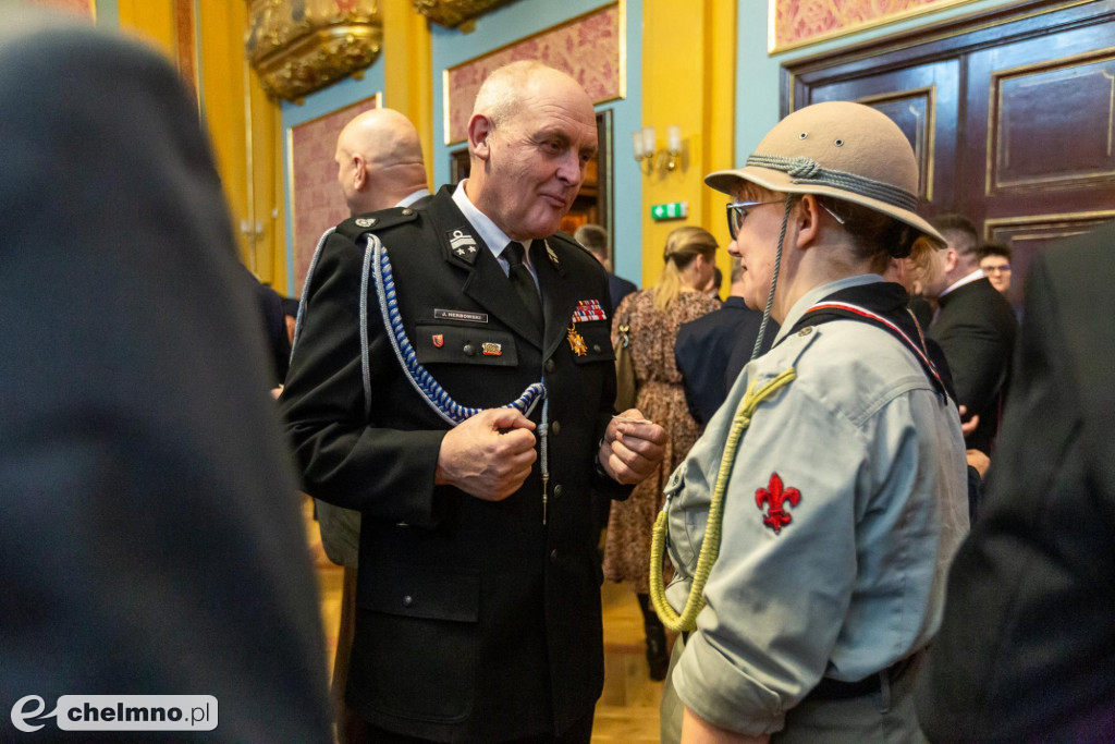 Samorządowcy z naszego powiatu na Spotkaniu Opłatkowym