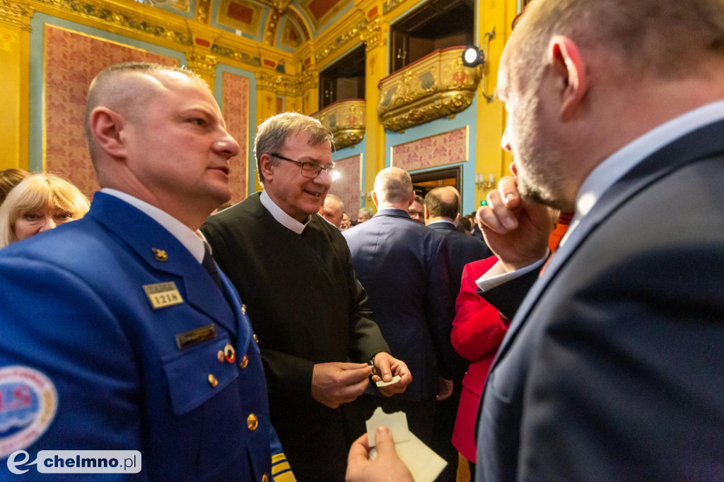 Samorządowcy z naszego powiatu na Spotkaniu Opłatkowym