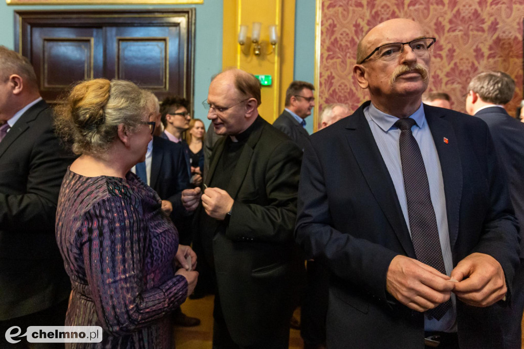 Samorządowcy z naszego powiatu na Spotkaniu Opłatkowym