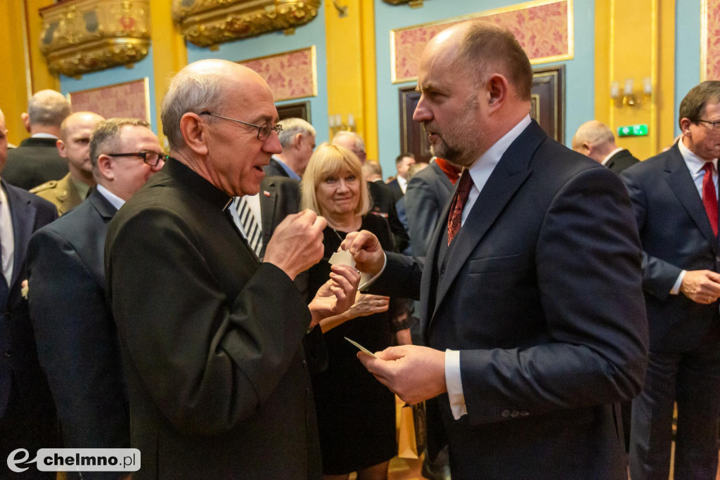 Samorządowcy z naszego powiatu na Spotkaniu Opłatkowym