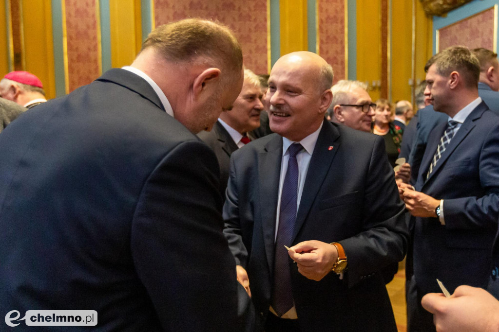 Samorządowcy z naszego powiatu na Spotkaniu Opłatkowym