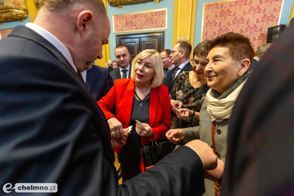 Samorządowcy z naszego powiatu na Spotkaniu Opłatkowym