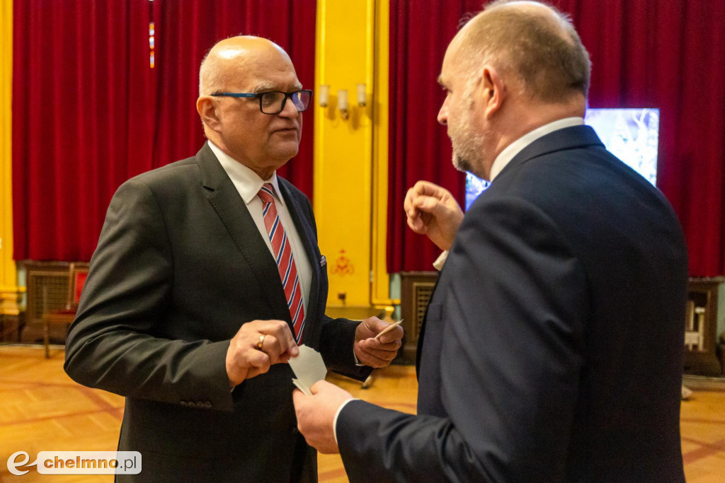 Samorządowcy z naszego powiatu na Spotkaniu Opłatkowym