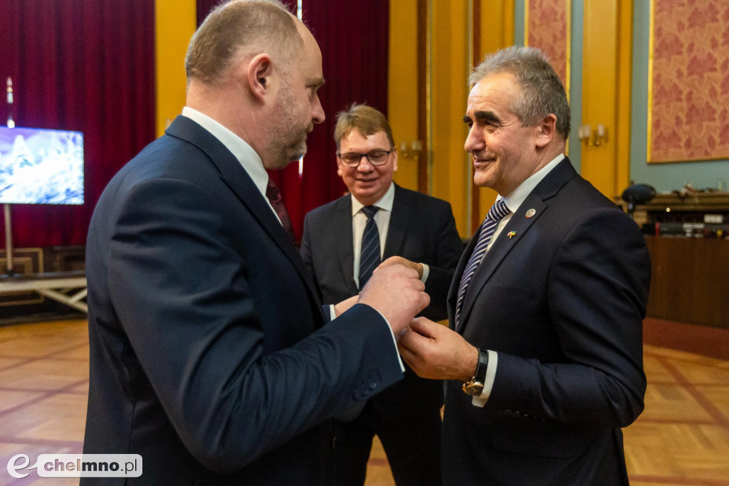 Samorządowcy z naszego powiatu na Spotkaniu Opłatkowym