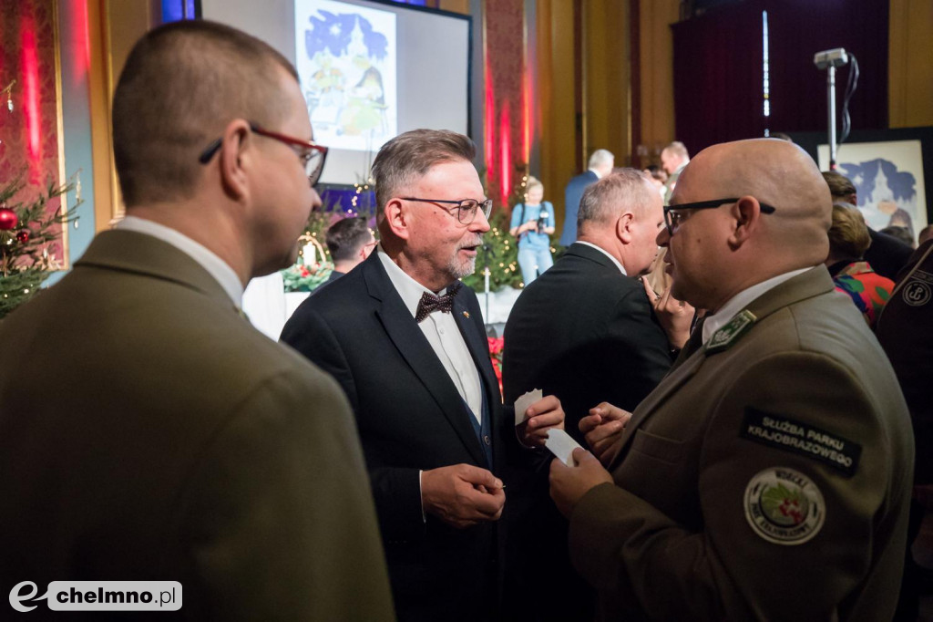 Samorządowcy z naszego powiatu na Spotkaniu Opłatkowym