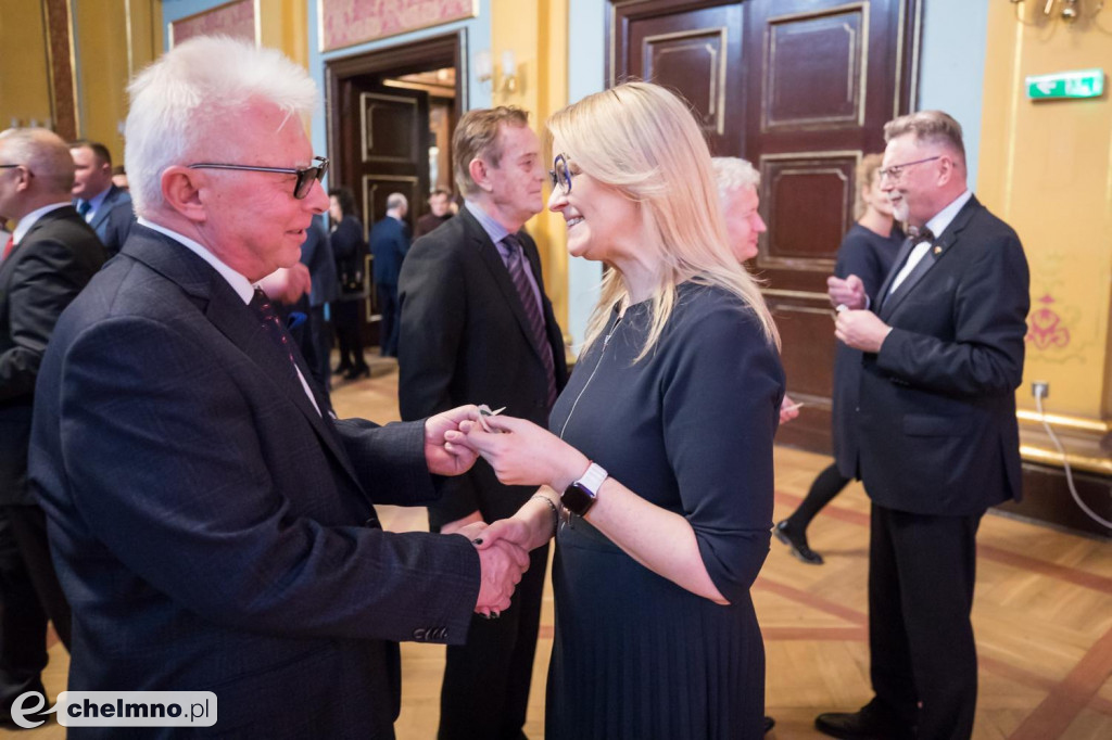Samorządowcy z naszego powiatu na Spotkaniu Opłatkowym