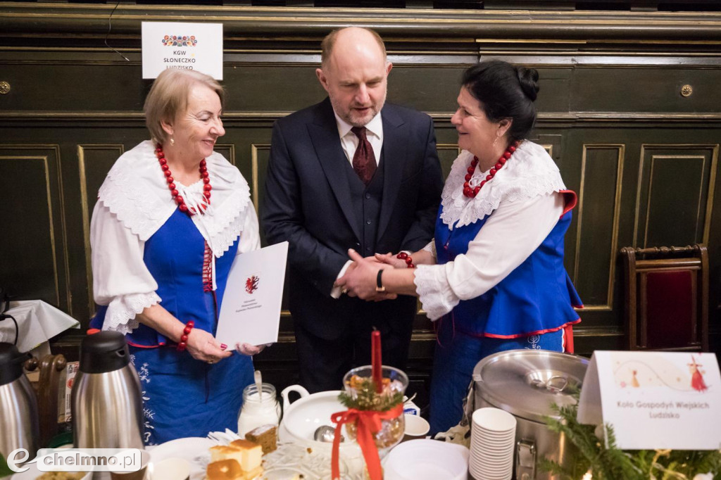 Samorządowcy z naszego powiatu na Spotkaniu Opłatkowym