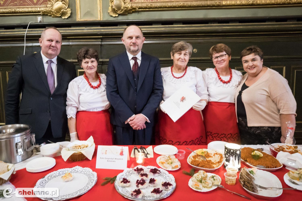 Samorządowcy z naszego powiatu na Spotkaniu Opłatkowym